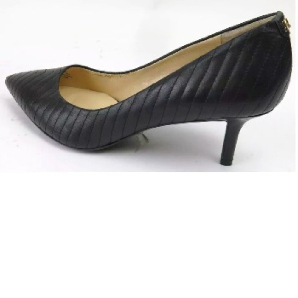 GUC KARL LAGERFELD Rosette leather pumps (6.5)
